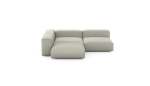 Three Module Corner Sofa - Linen - Stone - 220CM X 220CM