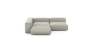 Three Module Corner Sofa - Linen - Stone - 220CM X 220CM