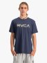 RVCA Men&apos S Big Blue Short Sleeve T-Shirt