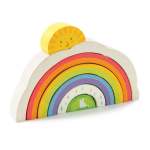Wooden Toy Rainbow Tunnel