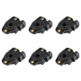 6 X Throttle Position Sensor Tps For Citroen Fiat Compatible With Renault