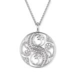 Engelsrufer Balance Cz Round Necklace