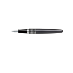 Pilot Pen Mid Range Fountain Pen Medium Point Gray Houndstooth Barrel – Black Ink