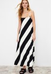 Knitted Maxi Dress - Schwarz