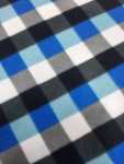 Check Printed Fleece