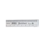 Scale Ruler Flat 1:1 1:2