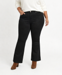 Ladies Core Bootleg Jeans Drk Wash - 60 Black