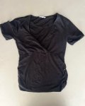 Carriwell Black Maternity Top Small