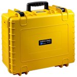B&w O d Type 6000 Case With Padded Dividers Or Foam Inlay – Yellow
