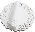 White Doilies 100 Pack - Factory Plaza