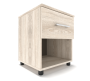 Bam One Drawer Pedestal - Esperanza Oak