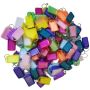 Sourcedirect Key Tags / Key Rings / Click Tags Pack Of 60 Assorted