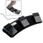 PC USB Triple Action Foot Switch Black