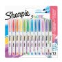 Sharpie 2138233 S-note Creative Chisel Tip Marker Multicolor 12 Count