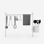Umbra Anywhere Tension Organiser - White