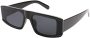 Karsaer Square Retro Sunglasses For Women Beige Black Trendy Rectangle Sunglasses B7070