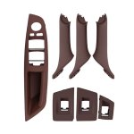 Car Standard Version Inside Doors Handle Pull Trim Cover 5141 7225 873 For Bmw F10 F18 Left Driving Wine Red