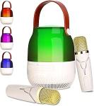 Rgb Bluetooth Speaker With Karaoke Mics