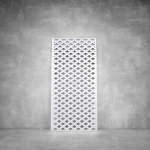 Wall Art D096 - 2900 X 1400 X 20 Indoor Matt White Warm White
