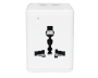 All In One Worldwide Universal Plug Travel Adapter With 2 USB Ports