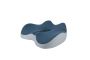 Contoured Memory Foam Office Chair Sitting Cushion - Blue Large