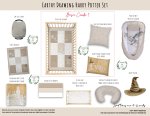 Cot Duvet Bedding Earthy Drawing Harry Potter Set Neutral