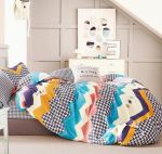 - Duvet Cover Set Reversible Fashion Design Multicolour