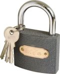 Padlock Mts Iron 63MM D blister WZ369