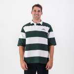 Short Sleeve Rugby Jersey Cut & Sew Green - 3XL