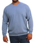 Mens Pull Over Jersey - 8XL Lt Blue