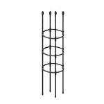 135CM Black Plant Trellis 32CM Diameter 11MM Tube