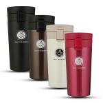 Stainless Steel Travel Mug - Brown