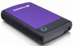 Transcend Storejet 25H3 Series USB 3.0 2.5 External Hdd RETS1TSJ25H3P - 1TB