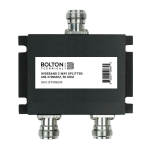 Wideband 2-WAY Splitter For 698-2700MHZ 50 Ohm Wilkinson Style