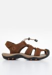 Jeep Trackhwack Closed Lth Sandal - Brown