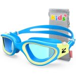 Zionor Kids Swim Goggles G1MINI Se No Leak Anti-fog Goggles For Kids 6-14 Soft Silicone Comfort Fit Easy Adjust Strap