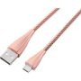 Volkano Fashion Series Micro USB Cable - 1.8M - Rose Gold