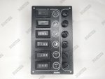 Switch Panel "SP6 Ultra" Waterproof Inox 316 12 24V