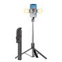 1.7M Extendable Selfie Stick Tripod With Bluetooth Remote