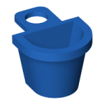 Parts Container D-basket 4523 - Blue