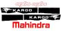 4X4 Mahindra Vinyl Stickers 7 Pack.