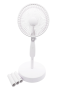 Rechargable Indoor & Outdoor Desk/floor Fan With LED Light