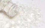 Pure Chunky Glitter Matte White Approximately 5G