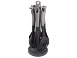 6-PIECE Kitchen Utensils & Rotating Stand