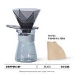 Coffee Accessories Creative Borosilicate Glass Plastic Barista Set