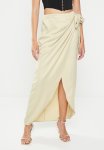 Wrap Maxi Skirt - Champagne