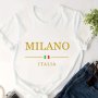 Milano Italia Iron-on Transfer Decals - 1 Piece Yellow Letter Heat Transfer Patch For DIY T-Shirts Jeans And Backpacks Durable Washable Polyester Applique