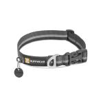 Crag Reflective Dog Collar - Large Granite Grey