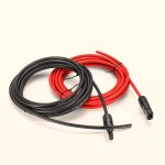 The Sun Pays 6MM2 Solar Cable - Black And Red Per Meter