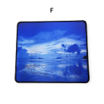 Anti-slip Rubber Base Stitched Edges Mouse Pad 25 29 0.2CM